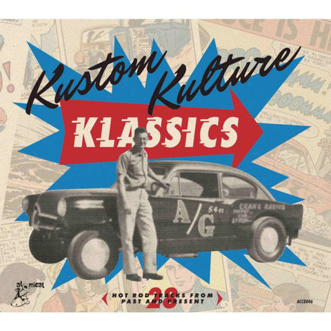 Various ‎– Kustom Kulture Klassics (28 Hot Rod Tracks From Past And Present) CD - CD