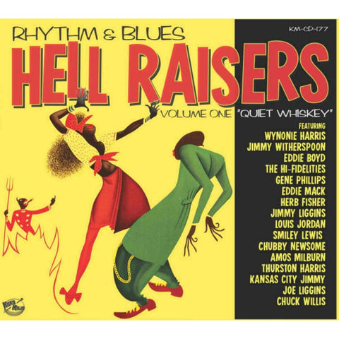 Various ‎– Rhythm & Blues Hell Raisers Volume One Quiet Whiskey CD - CD