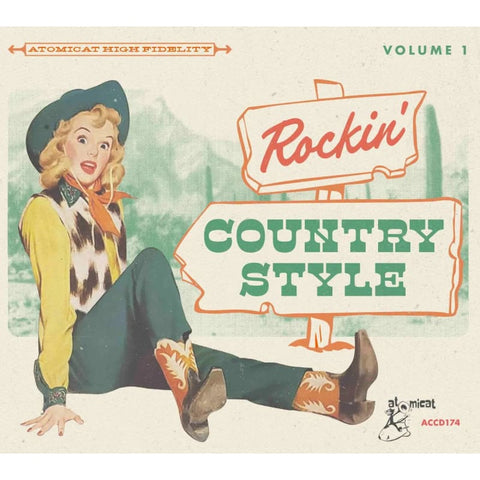 Various - Rockin Country Style Volume 1 CD - CD