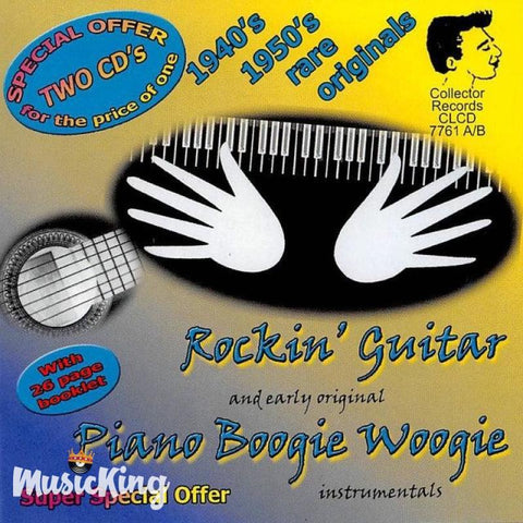 Various - Rockin’ Guitars And Early Original Piano Boogie Woogie Instrumentals CD - CD