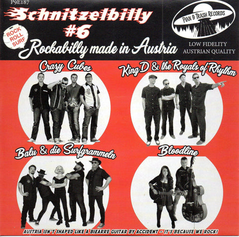 Various Schnitzelbilly #6 Vinyl EP 33 1/3 RPM - Vinyl