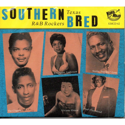 Various - Southern Bred 12 Texas R&B Rockers CD - Digi-Pack