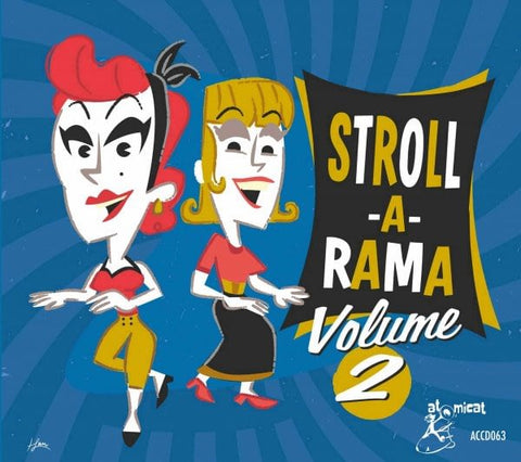 VARIOUS – STROLL-A-RAMA VOL.2 – ATOMICAT CD - Digi-Pack
