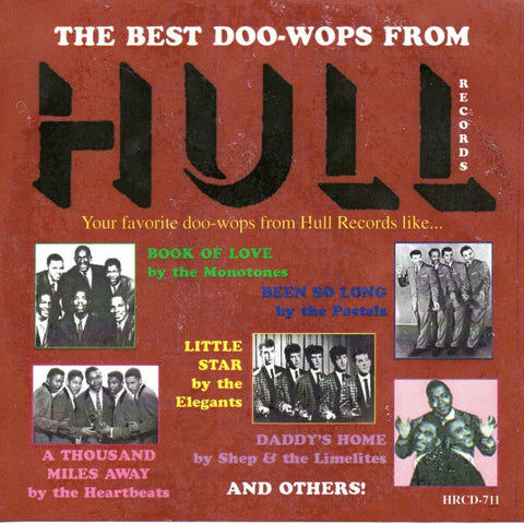 Various THE BEST DOO WOPS FROM HULL RECORDS CDR - CDR