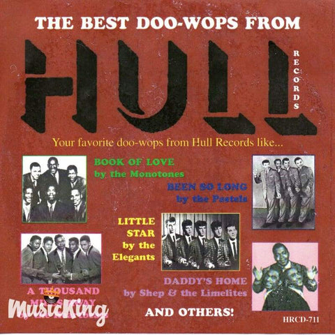 Various THE BEST DOO WOPS FROM HULL RECORDS CDR - CDR