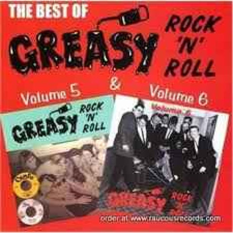 Various – The Best Of Greasy Rock ’N’ Roll Volumes 5 & 6 CDR - CDR