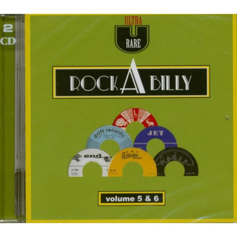 Various - Ultra Rare Rockabilly Volume 5 + 6 (2CD) - Double CD