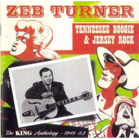 Zeb Turner – Tennessee Boogie & Jersey Rock CD - CD