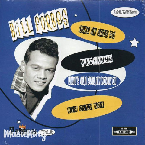 Bill Forbes - Volume 2 Vinyl 45Rpm EP - Vinyl