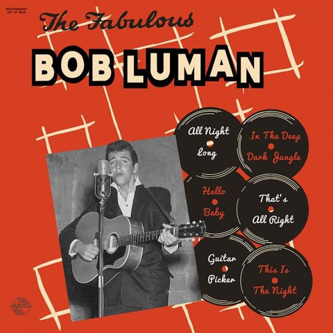 BOB LUMAN – THE FABULOUS…. – VINYL 10″ LP - Vinyl