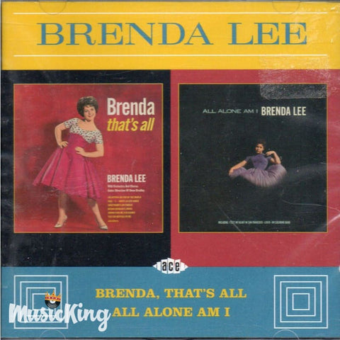 Brenda Lee - Thats All - All Alone Am I - CD
