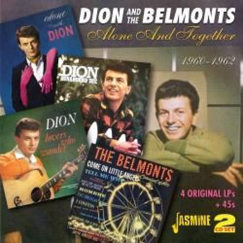 DION & THE BELMONTS - ALONE AND TOGETHER 1960-1962 - FOUR ORIGINAL LPS + 45S DOUBLE CD - CD