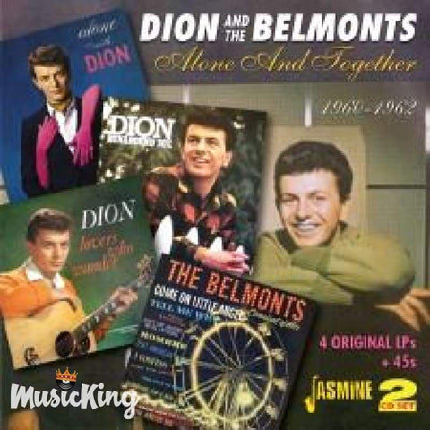 DION & THE BELMONTS - ALONE AND TOGETHER 1960-1962 - FOUR ORIGINAL LPS + 45S DOUBLE CD - CD