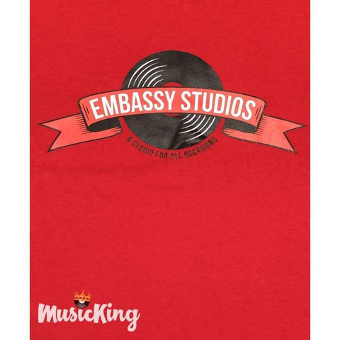 Embassy Studios - Red T Shirts - Sweat Shirts & Hoodies