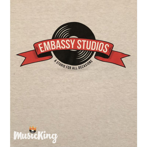 Embassy Studios Men’s White T-Shirts - T-Shirt