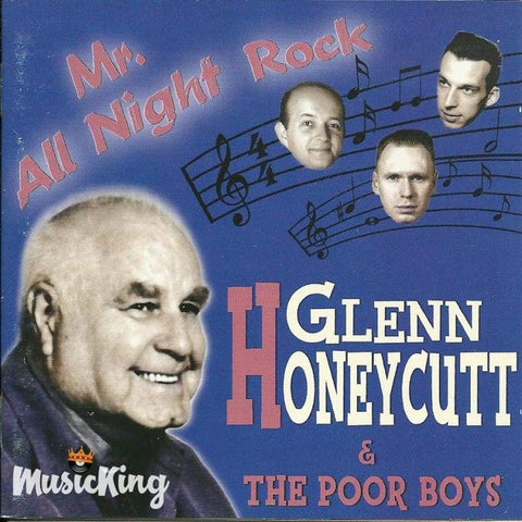 Glenn Honeycutt & The Poor Boys - Mr All Night Rock - Cd