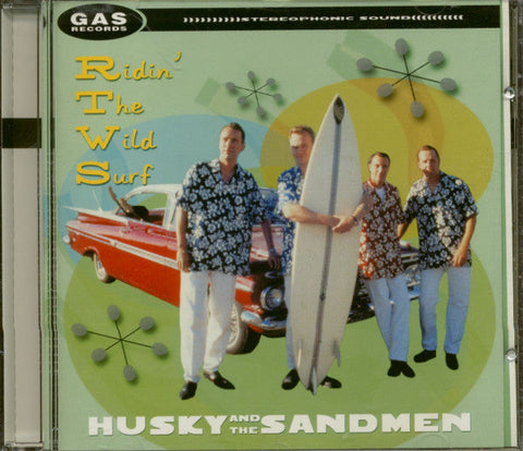 Husky and the Sandmen - Ridin The Wild Surf CD - CD