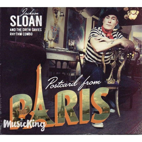 Jackson Sloan And The Drew Davies Rhythm Combo - Postcard From Paris CD - Digi-Pack