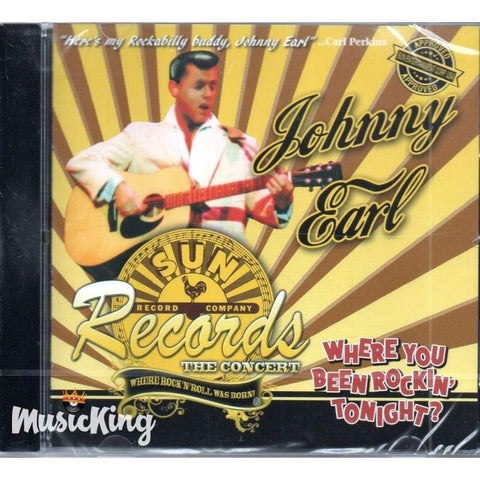 Johnny Earl - Where You Been Rockin’ Tonight ? CD - CD