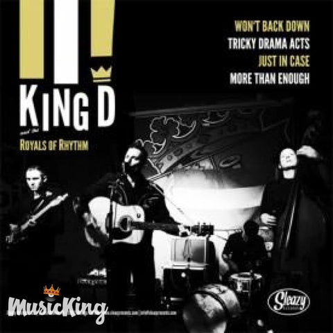 King D And The Royals Of Rhythm / The New attention - Vinyl 10 inch - Vinyl