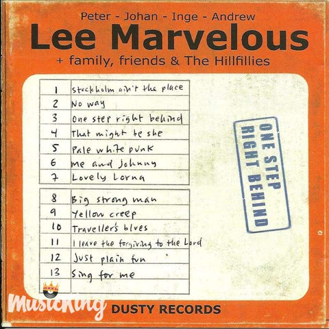 Lee Marvelous - One Step Right Behind - Cd