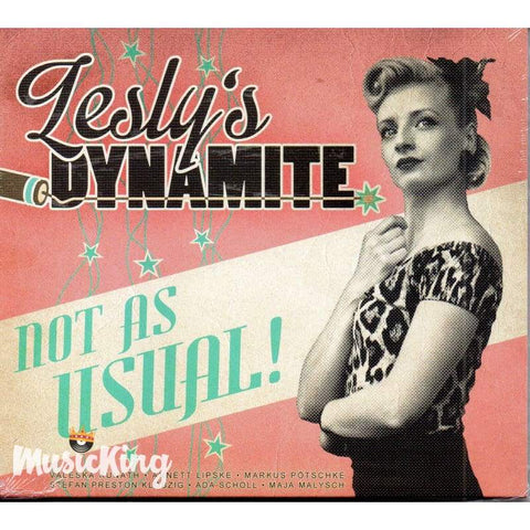 Lesly’s Dynamite - Not As Usual CD - Digi-Pack