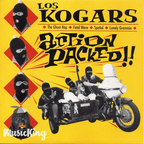 Los Kogars - Action Packed - 7 Inch Vinyl - Vinyl