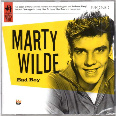 Marty Wilde - Bad Boy CD - CD