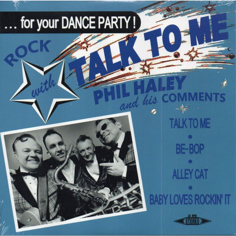 Phil Haley And His Comments - Talk To Me - Vinyl EP - Vinyl