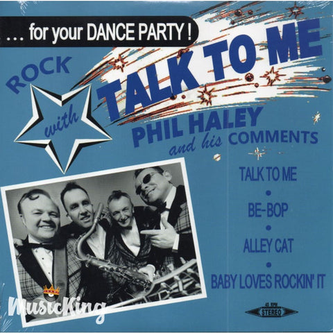 Phil Haley And His Comments - Talk To Me - Vinyl EP - Vinyl