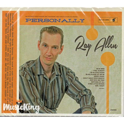 Ray Allen - Personally CD - Digi-Pack