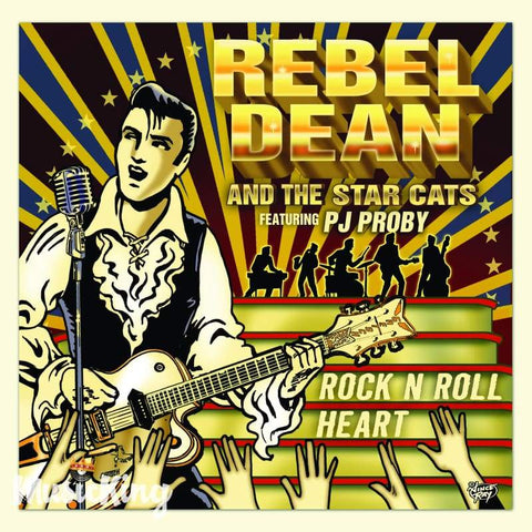 Rebel Dean And The Starcats ( Featuring P.J. Proby - Rock n Roll Heart - CD