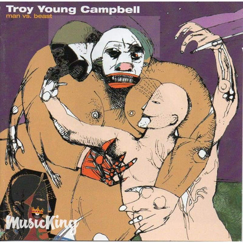 Troy Young Campbell - Man Vs Beast - Cd