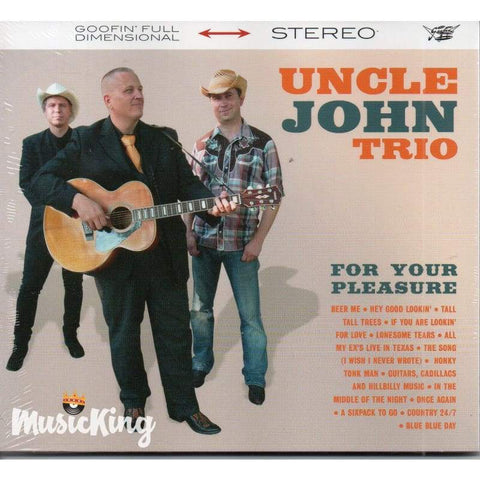 Uncle John Trio - For Your Pleasure CD - Digi-Pack