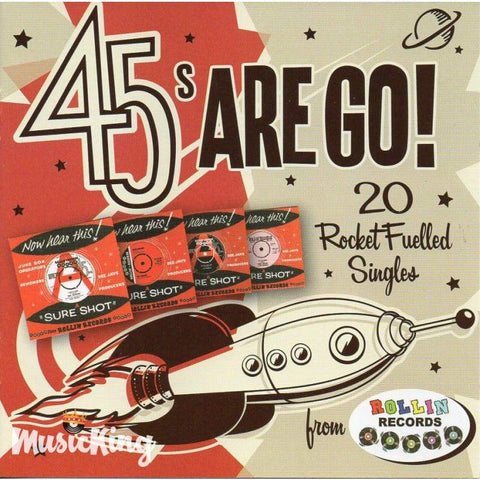 Various - 45S Are Go - 20 Rocket Fuelled Singles - Cd