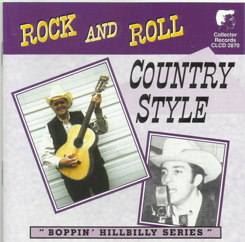 Various - Boppin Hillbilly Series - Rock And Roll Country Style CD - CD