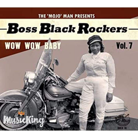 Various - Boss Black Rockers Volume 7 – Wow Wow Baby CD - Digi-Pack