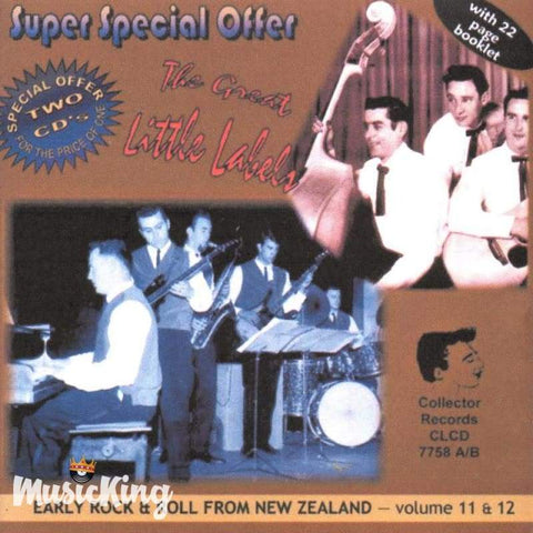 Various - Early Rock & Roll From New Zealand Vol 11 & 12 Double CD - CD