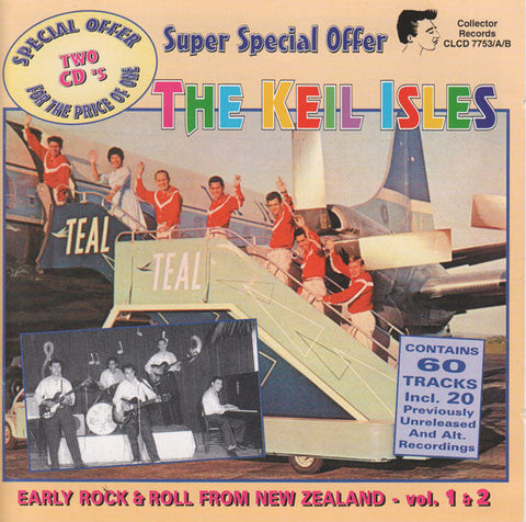 Various Early Rock & Roll From New Zealand - Volume 1 & 2 - CD