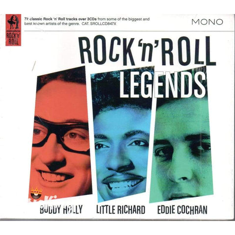 Various - Rock’n’Roll Legends 3 CD’S
