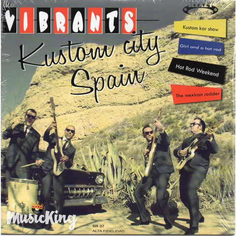 Vibrants - Kustom City Spain -Vinyl EP - Vinyl